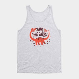 Save the Dinosaurs Tank Top